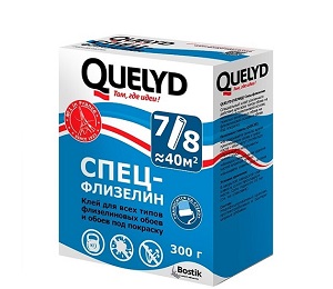 Клей обойный Quelyd Спец-Флизелин, 0,3 кг