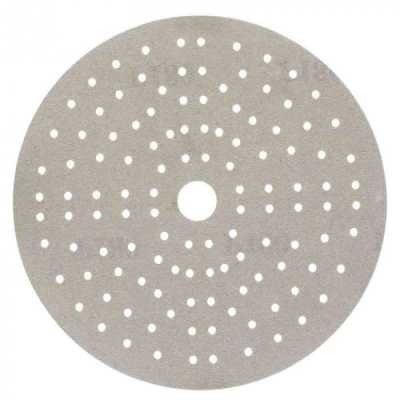 Шлиф мат на бум основе липучка IRIDIUM 150мм 121 отв P80 (1/100/600)