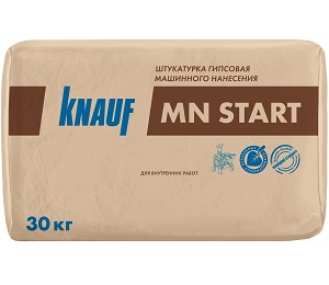 Штукатурка гипсовая Knauf МN-Start, 30 кг