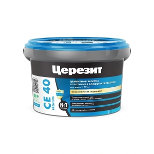 Затирка Церезит CE 40 сиена, 2 кг