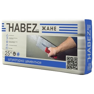 Штукатурка цементная Habez Жане, 25 кг