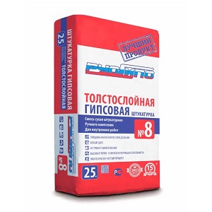 Штукатурка гипсовая РусГипсм 8, 25 кг