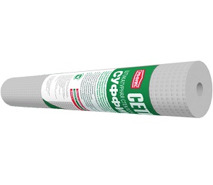 Сетка стеклотканевая штукатурная Суффикс 5х5 мм, 1х20 м