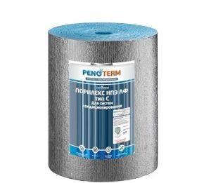 Подложка Порилекс НПЭ ЛФ-С 15х600х10000 (6 м2) голубой