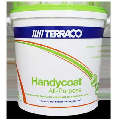 Шпаклевка готовая универсальная Terraco Handycoat All-Purpose, 15 кг