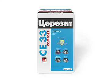 Затирка Церезит CE 33 белая, 25 кг